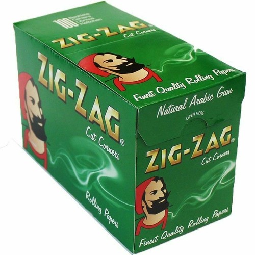 1000 zig zag green - zig,