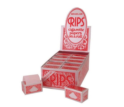 Red rips regular cigarette - red,