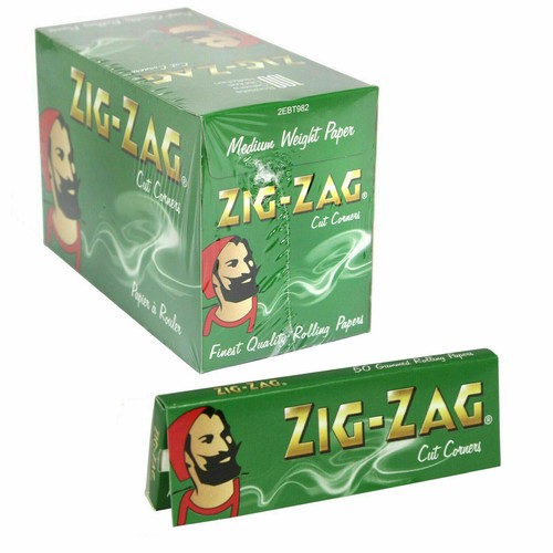 Full box zig zag green - box,
