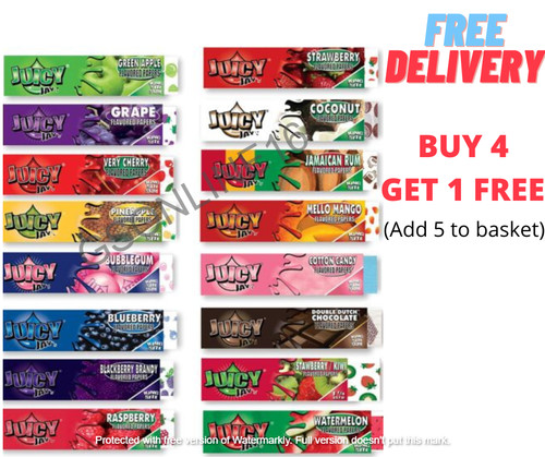 Juicy jays rolling papers - juicy,
