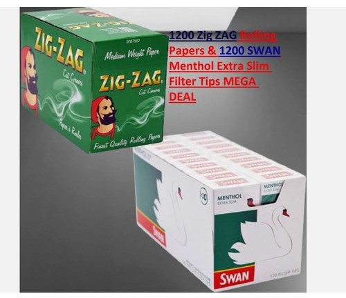 1200 zig zag rolling papers - 1200, &