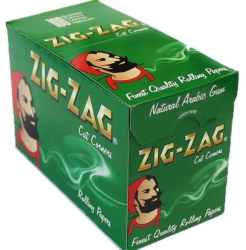 Zig zag green standard regular - zig,
