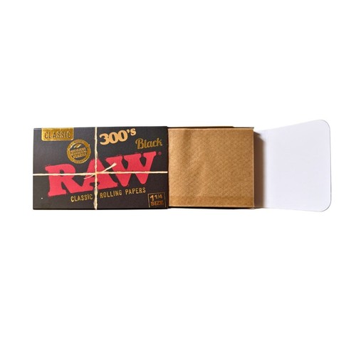 Raw 300 black 4 size - raw, 1/4