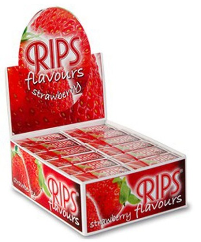 Rips strawberry slim flavoured - strawberry,