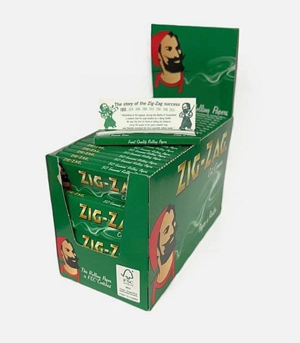 Zig zag green standard - zig, rolling
