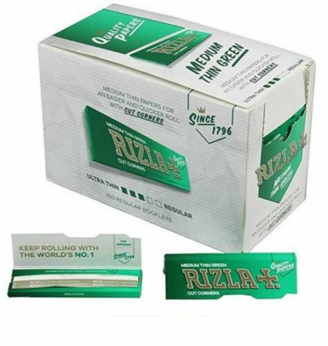 Rizla green regular cigarette - green,