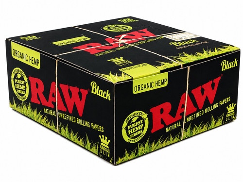 Raw black organic hemp king - organic,
